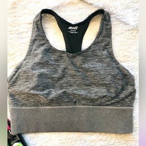 Avia Sz L 12/14 Black/Grey Sports Bra